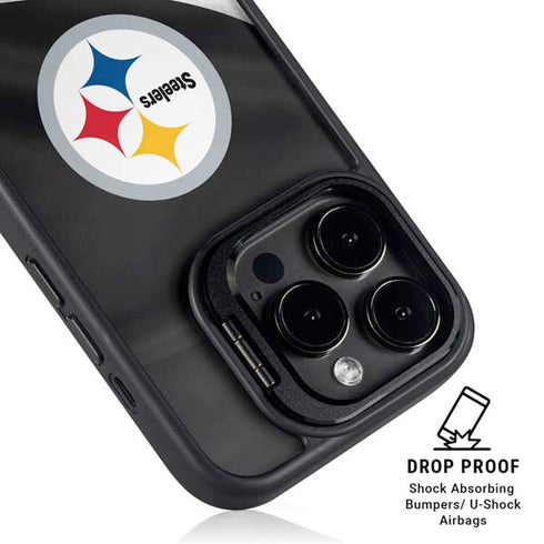 NFL Pittsburgh Steelers iPhone 15 Pro Kickstand Case